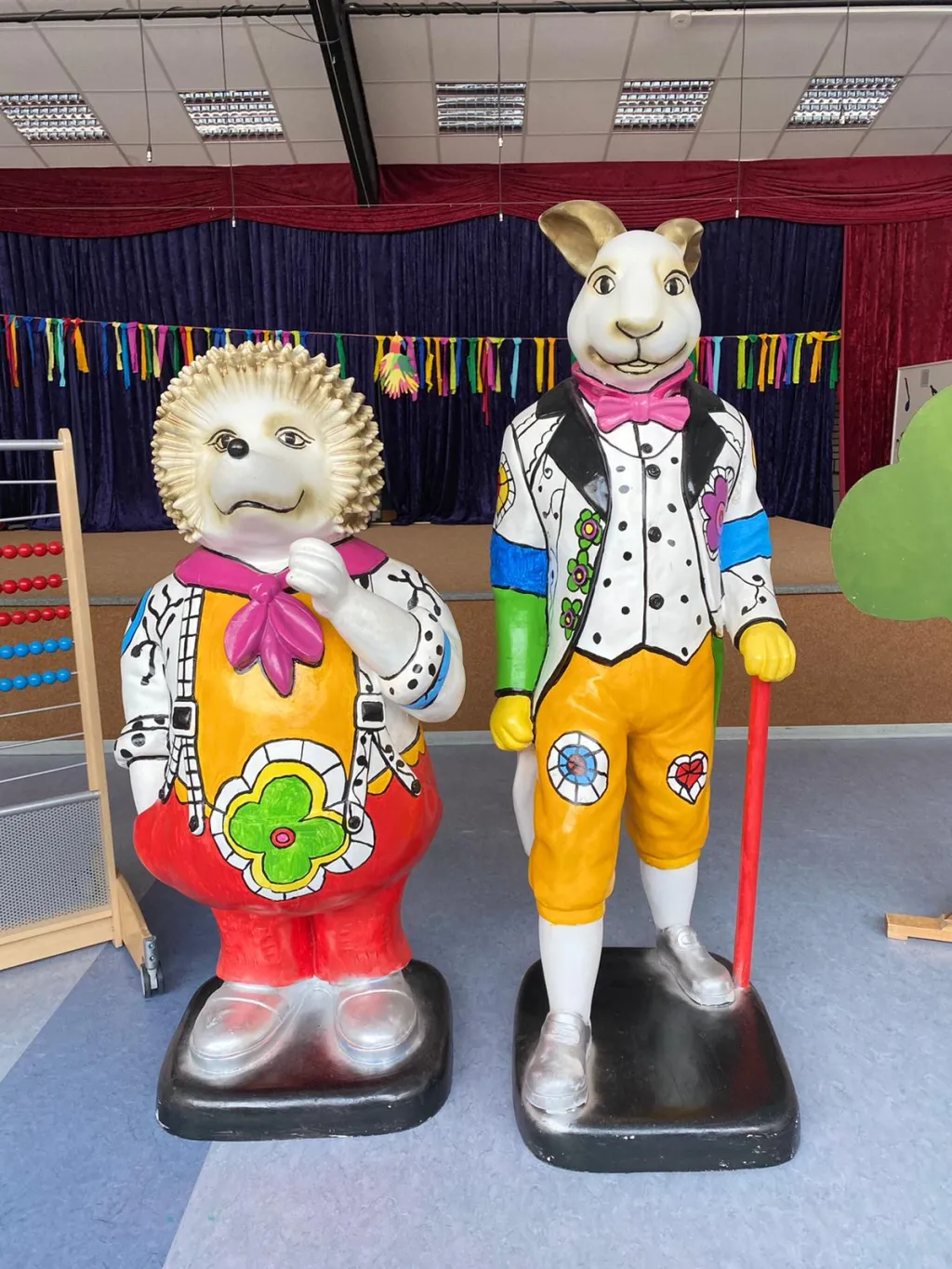 Hase und Igel in der Aula